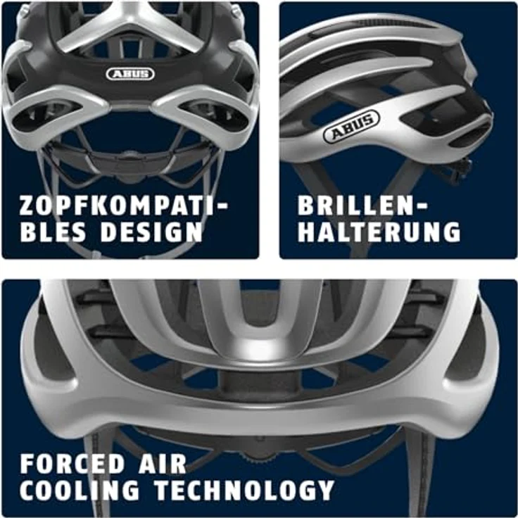Abus AIRBREAKER Fahrradhelm – Bild 5