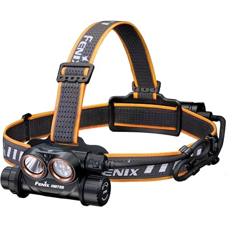 FENIX HM75R Stirnlampe, wiederaufladbar mit 1600 Lumen, 234 Stunden Laufzeit, IP68-zertifiziert, Leuchtweite bis zu 223 Metern – Bild 1