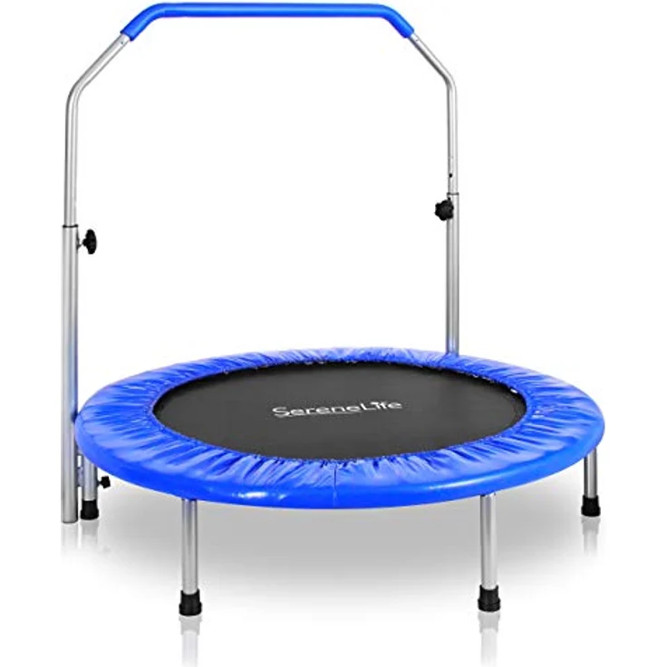 SereneLife slspt409 Sports Erwachsene Größe Trampolin – Bild 1