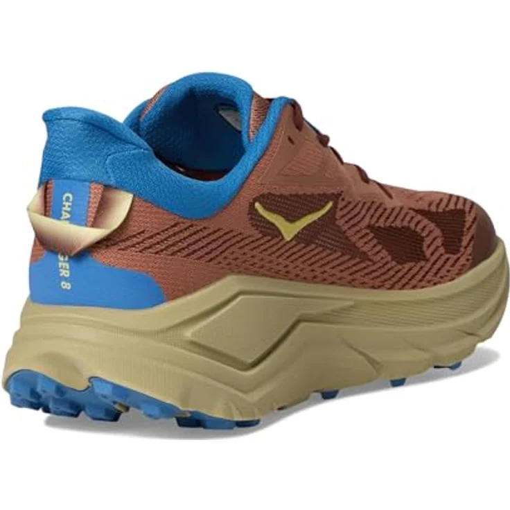 HOKA Challenger 8 Herren-Laufschuhe, Jacquard-Strick Obermaterial, Farbe Ahorn/Kardamom, Größe 40 EU – Bild 5