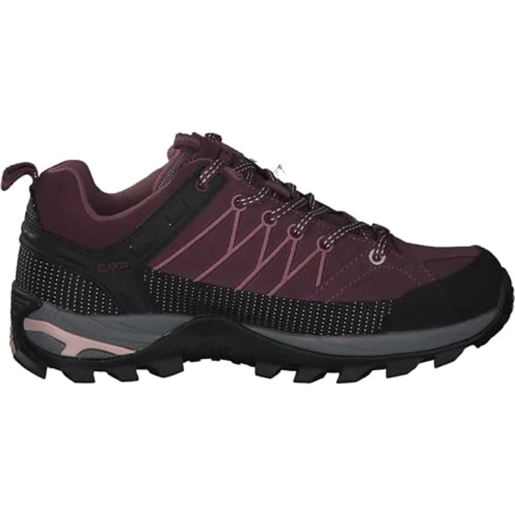 CMP Campagnolo Damen Wanderschuhe, Trekkinghalbschuhe mit Waterproof-Technologie, Größe 38, Rot – Bild 4