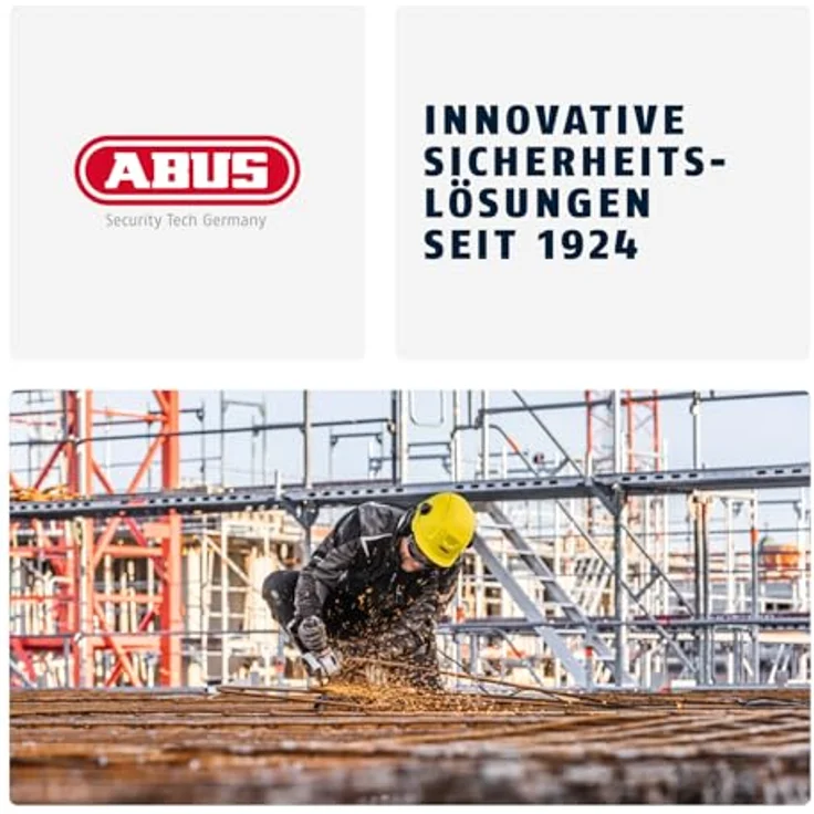 ABUS SCATOR Industrieschutzhelm, robuster Kopfschutz mit 6-Punkt-Textilaufhängung, Orange – Bild 8