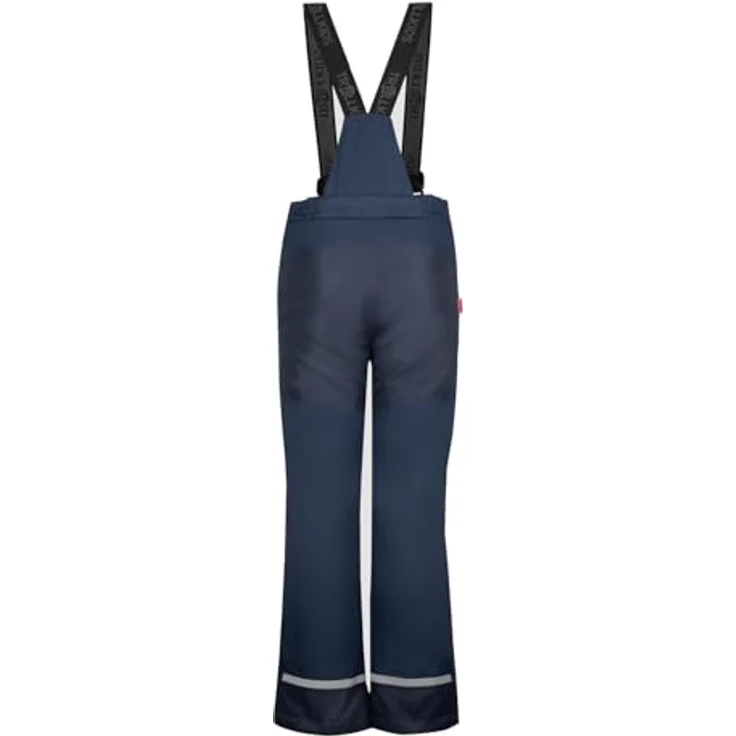 Trollkids Kid's Hammerfest Snow Pant, Junge Skihose mit abnehmbaren Hosenträgern, wasserdicht und atmungsaktiv, Blau – Bild 2