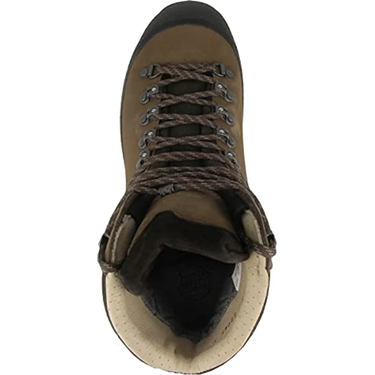 Hanwag Alaska GTX, Wanderschuhe aus Leder mit GORE-TEX Futter, braun, Größe 42 – Bild 2