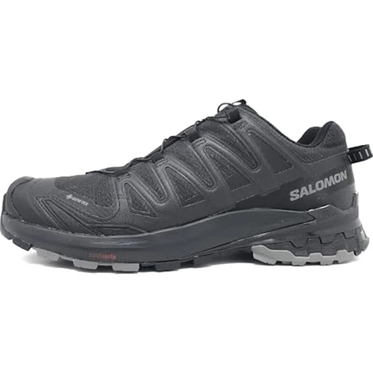 Salomon XA Pro 3D v9 GTX, Herren Wanderschuhe mit Gore-Tex, Schnellschnürung, Schwarz, Größe 43 1/3 – Bild 1