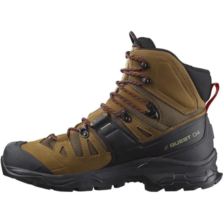 Salomon Quest 4 GTX, Herren Wanderschuhe, wasserdicht und atmungsaktiv, Braun, Größe 42 2/3 – Bild 4
