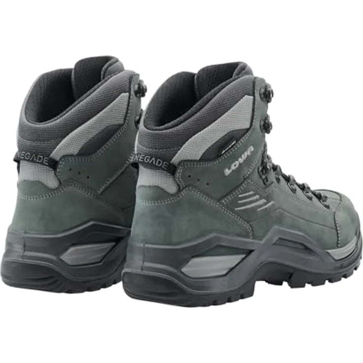 Lowa Renegade EVO GTX Mid, Herren Wanderschuhe mit GORE-TEX®-Membran, 46.5 EU, Veloursleder – Bild 4
