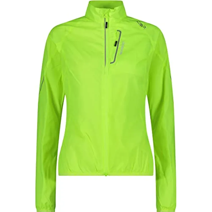 CMP Woman Jacket R626, Extralight Skijacke für Damen, atmungsaktiv, gelb fluoreszierend, Größe 46