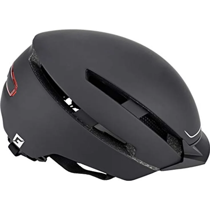 Cratoni Velohelm Light Fit System, 9 Belüftungsöffnungen, integriertes Rücklicht, 53-58 cm, antibakterielle Clean Tex Pads – Bild 8