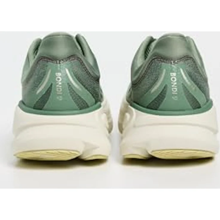 Hoka One One M Bondi 9, Herren Laufschuhe in Grün/Braun, Größe 44 2/3 – Bild 3