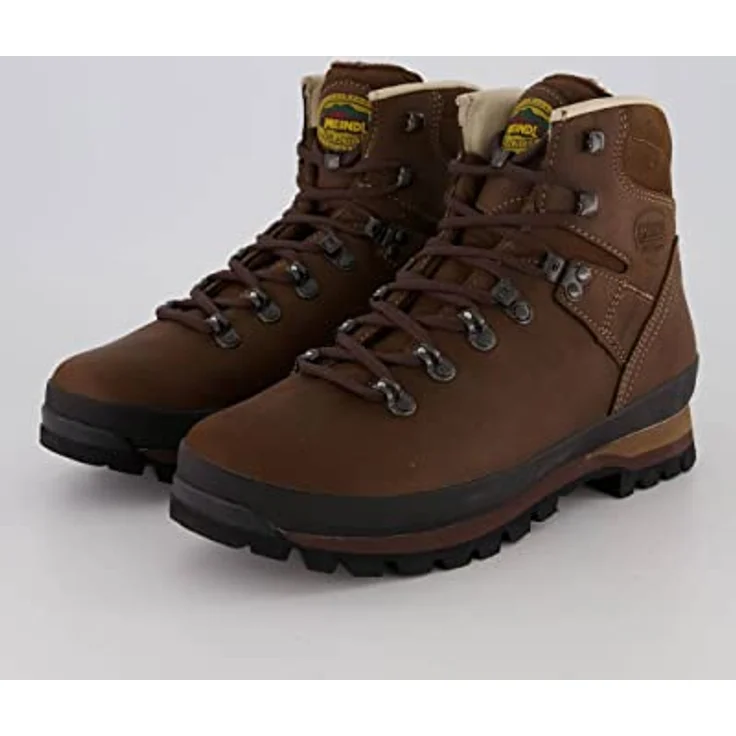 Meindl Borneo 2 MFS Herren Wander- und Trekkingstiefel, braun - nougat, Memory-Foam-System, Vibram-Sohle, 790 g pro Schuh – Bild 3