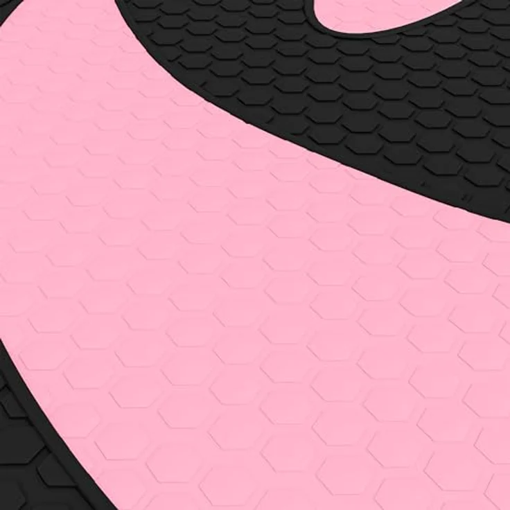 HOMCOM Stepper höhenverstellbar, Aerobic-Stepper mit 3 Stufen, rutschfester Oberfläche, für Indoor und Outdoor, Schwarz-Rosa-Grau – Bild 7