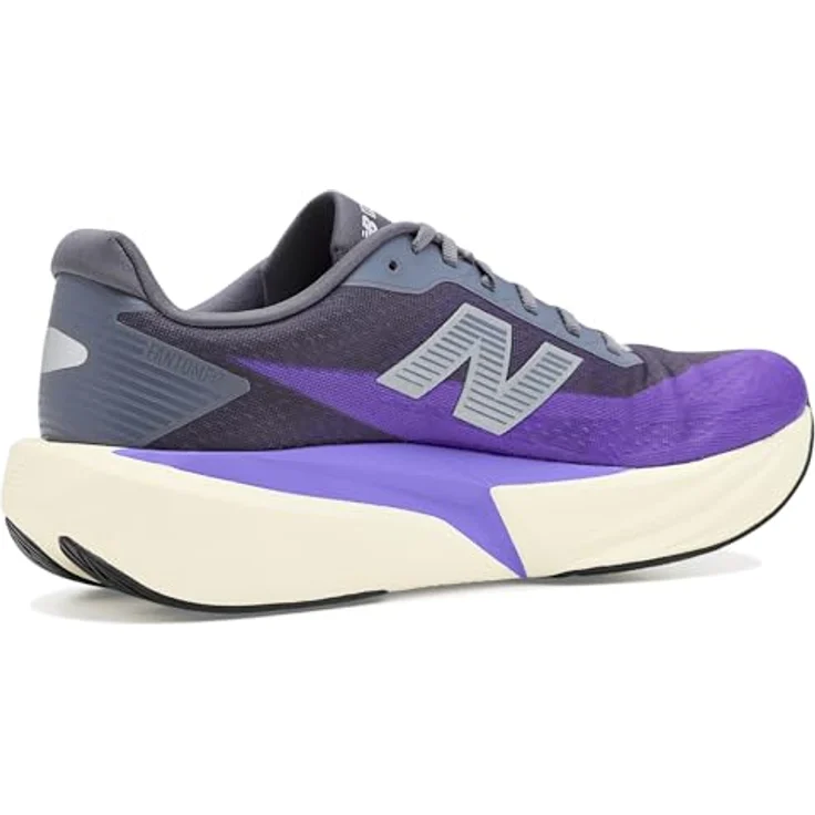 New Balance FuelCell Rebel v5, Laufschuhe für Herren, lila grau, mit Fuel Cell-Schaum und rutschhemmender Laufsohle – Bild 3