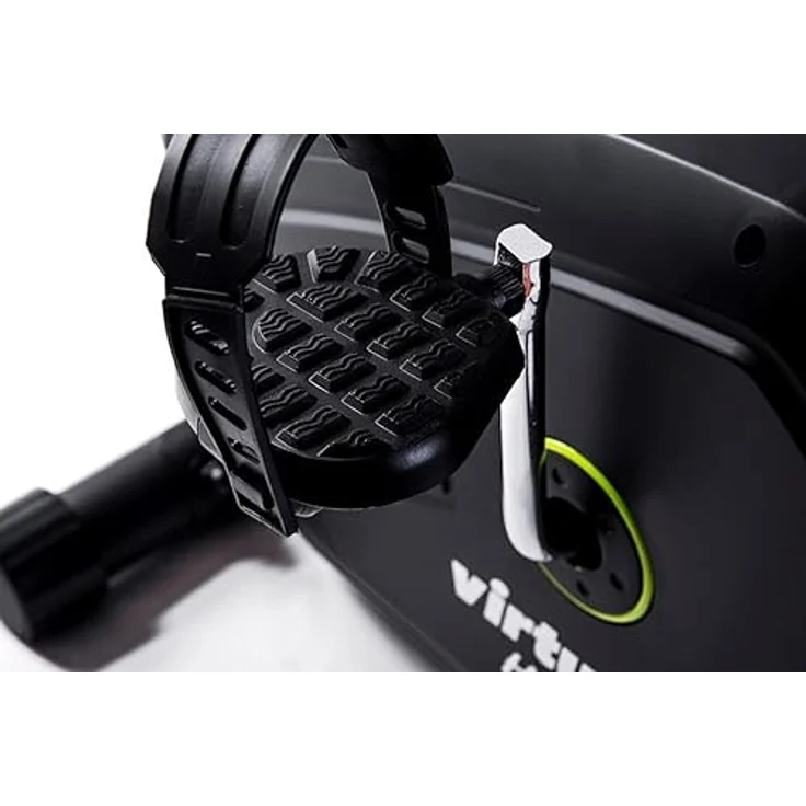 VirtuFit HTR 1.0 Heimtrainer Fitnessbike - 8 Widerstandsstufen - Tablet-Halterung - Transportrollen - Herzfrequenzfunktion – Bild 3