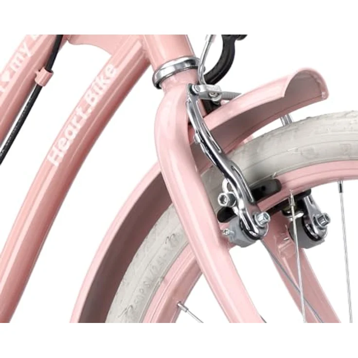 Sun Baby Silver Moon 20 Zoll Mädchenfahrrad, 1-Gang V-Brake, Rosa – Bild 2