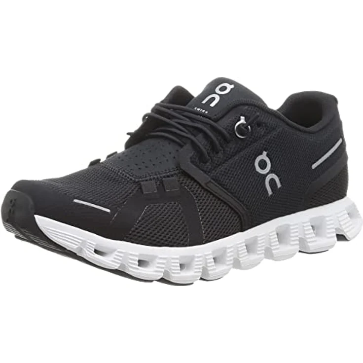 ON CLOUD 5, Lauf- und Sportschuhe aus Textil & Synthetik, Schwarz, Größe 10 1/2 – Bild 1