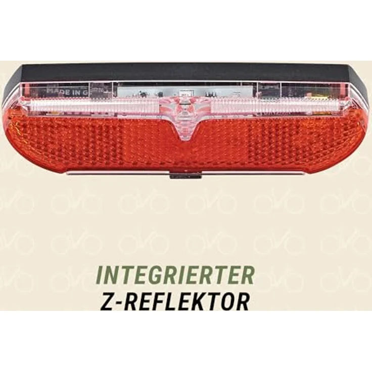 Prophete LED-Batterierücklicht, Fahrradbeleuchtung mit hoher Sichtbarkeit – Bild 3