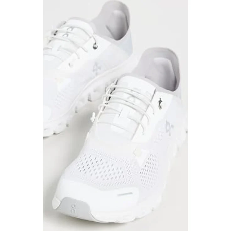 ON Running Cloud 6 Coast, Damen Sneakers mit atmungsaktivem Mesh-Obermaterial, hervorragender Dämpfung, Weiß-Glacier, EU 39 US 8 – Bild 4