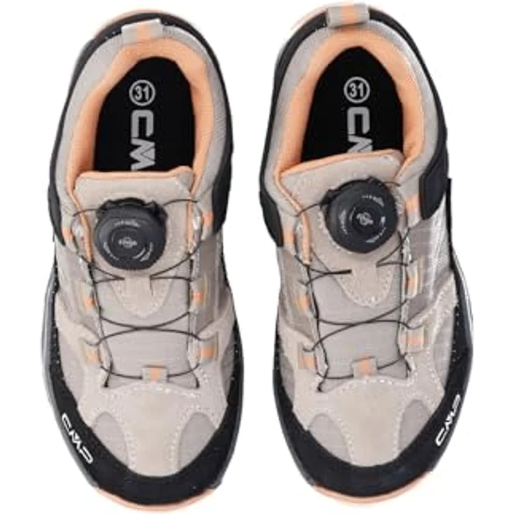 CAMPAGNOLO CMP Kiruna Wanderschuh Kinder, wasserdicht, mit hoher Dämpfung und gutem Grip, beige, Größe 31 – Bild 5