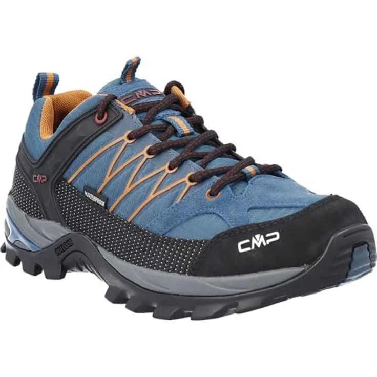 CAMPAGNOLO CMP Rigel Low Trekking Schuh M, wasserfestes und atmungsaktives Obermaterial, blau, Größe 46 – Bild 5