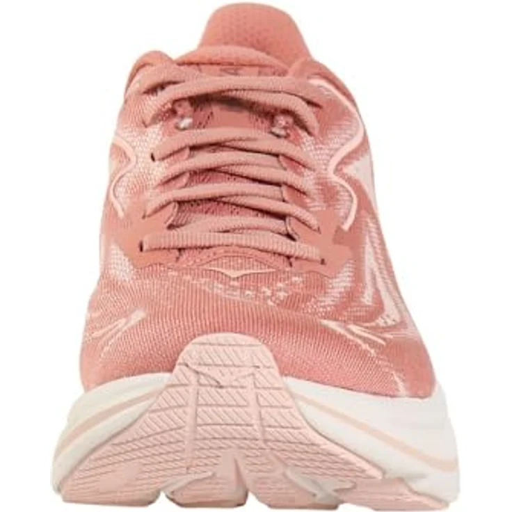 HOKA ONE ONE Damen Laufschuh CLIFTON 10, ultraleichte Dämpfung, verbesserte Passform, atmungsaktives Obermaterial, Blush / Rose Latte – Bild 4