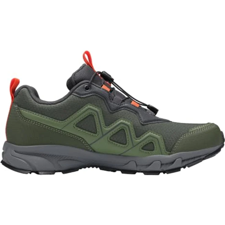 Kastinger FS-Superhiker Low KTX, wasserdichter Wanderschuh mit Schnellschnürsystem, olive/flame – Bild 4