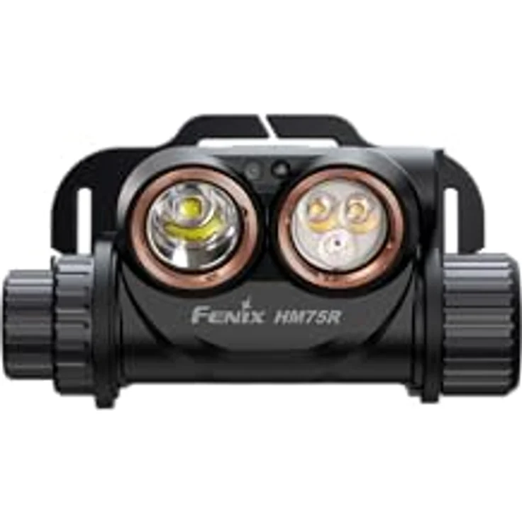 Fenix HM75R SE, wiederaufladbare Arbeits-/Industrie- und Outdoor-Stirnlampe, 1600 Lumen, 223 m Reichweite, max. 100 Stunden Laufzeit, IP68, kaltweißer Punkt, neutralweißes Flutlicht, rotes Licht – Bild 2