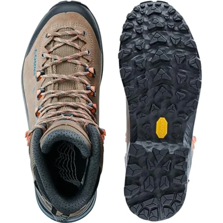 Lowa Randir GTX Mid Ws, Damen Wanderschuhe mit Gore-Tex-Membran und Gummisohle, Braun, Größe 39.5 – Bild 6