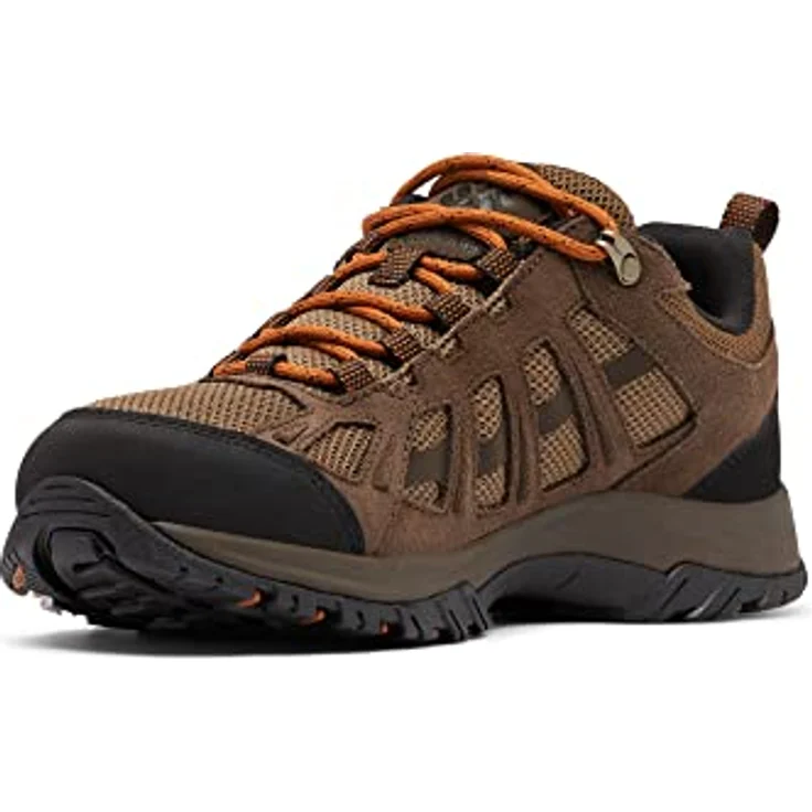 Columbia REDMOND III, Wanderschuhe aus Mesh und Wildleder mit Omni-Grip™ Sohle, Caramel, EU 41,5 – Bild 3