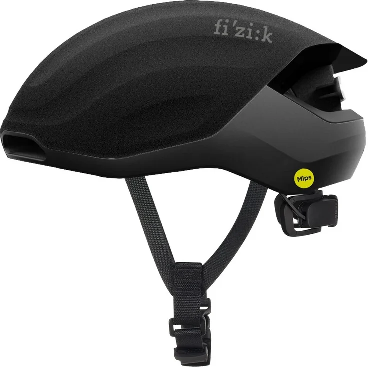 Fizik Kudo Aero Vento Helm, aerodynamisch mit MIPS Air Node und abnehmbarem Rücklicht, Schwarz L – Bild 1