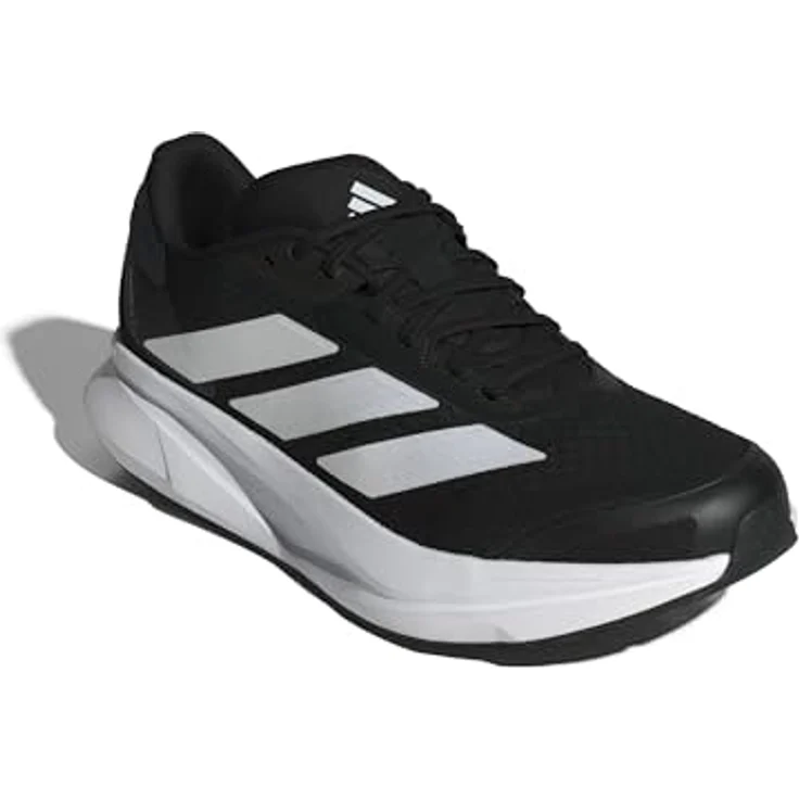 Adidas Duramo SL2 Laufschuhe Herren, cblack/ftwwht/grefiv, atmungsaktives Obermaterial, gepolsterte Zwischensohle, rutschfeste Gummisohle – Bild 7
