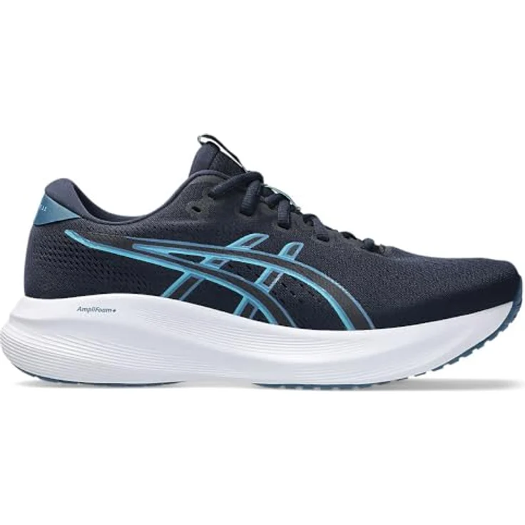 ASICS Gel Excite 11, Neutralschuh mit Gel-Dämpfung und atmungsaktivem Mesh-Obermaterial, Midnight/Winter Sea, Herren, Größe 44.5 – Bild 7