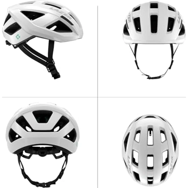 Lazer Tonic KinetiCore Rennrad/Gravel-Helm, In-Mold-Konstruktion mit 18 Belüftungsöffnungen, weiß – Bild 2