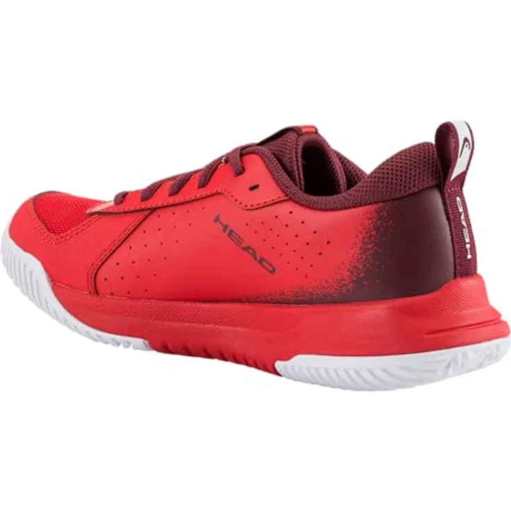 HEAD Sprint Court 4.0, Laufschuhe für Junioren mit atmungsaktivem Mesh-Obermaterial und Allcourt Außensohle, Rot, Modell 2025/2026 – Bild 3