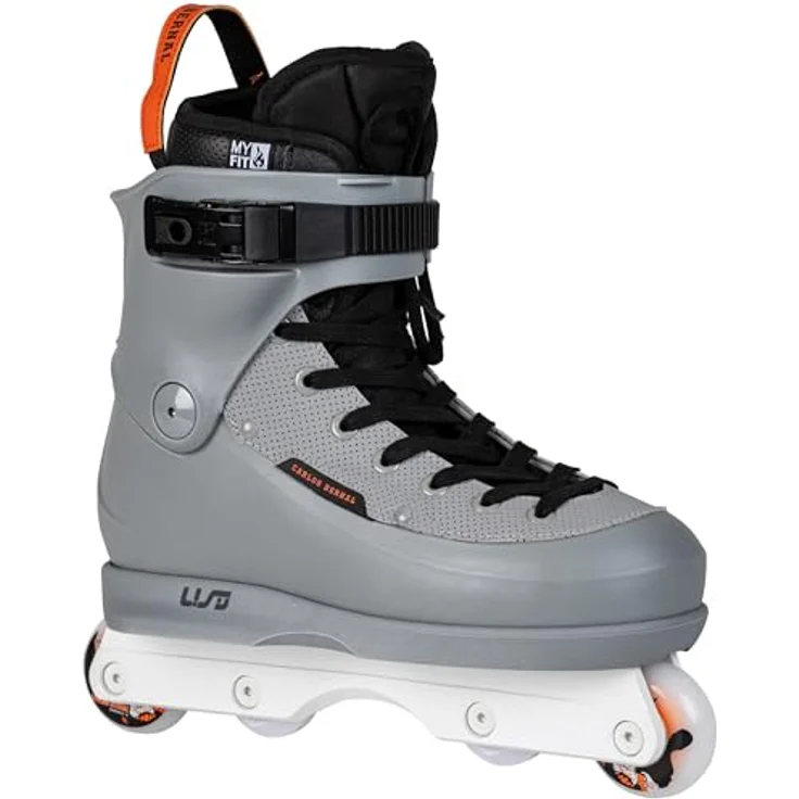 USD Carlos Bernal Sway II Pro Inline Skate, Aggressive Skates mit KIZER Fluid IV Frame, 60mm Rollen, ABEC 9 Kugellager & MYFIT 2nd Skin Liner, Schwarz – Bild 2