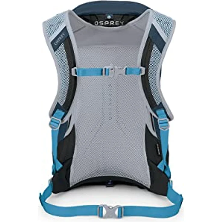 Osprey Hikelite 18 unisex Wanderrucksack Black O/S, mit gespanntem Mesh Rückenplatte – Bild 5