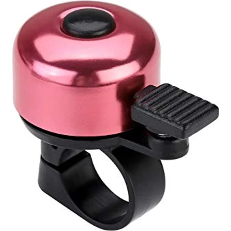 Paliston Mini Fahrradklingel, laute 120 dB Fahrradglocke für MTB und Rennrad, pink – Bild 4