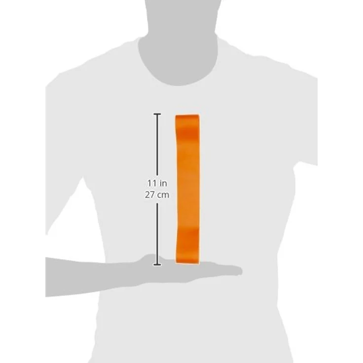 Deuser Deuserband Plus ORANGE Stark - VEGAN, Widerstandsband für Krafttraining, Fitness, Yoga, Pilates, Ergotherapie, Made in Germany – Bild 3