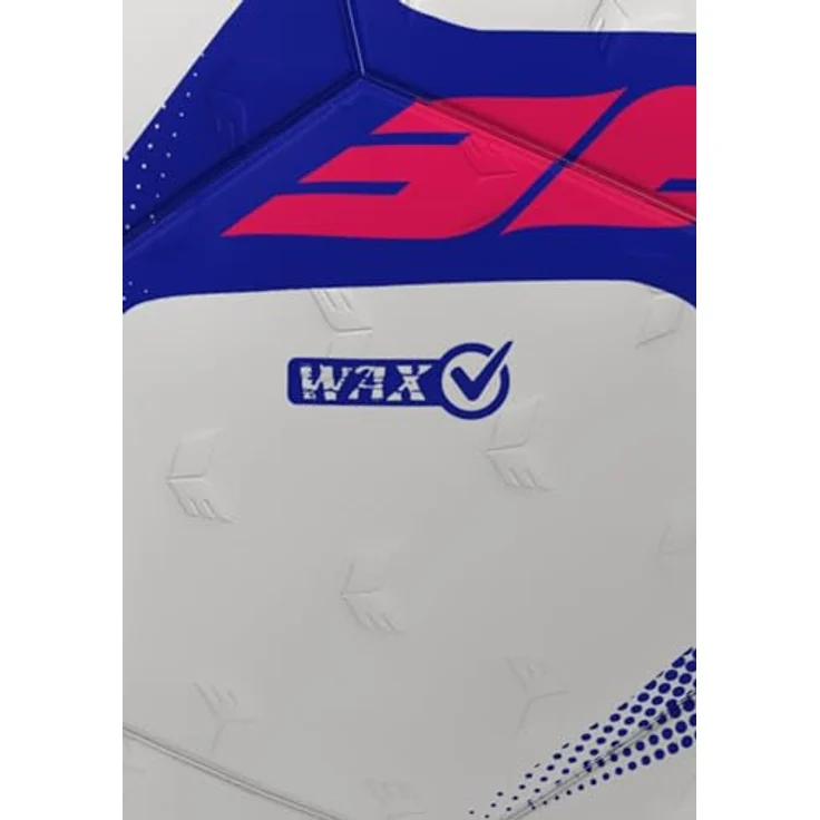 Erima Flash Training Handball (7202504), strapazierfähige Trainingsvariante mit PU-Obermaterial und hervorragendem Grip, weiß/blau, Größe 1 – Bild 4