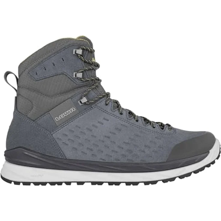 Lowa Malta Gtx Mid 0917, Wanderstiefel aus Leder und Textil, Größe 46, blau – Bild 1