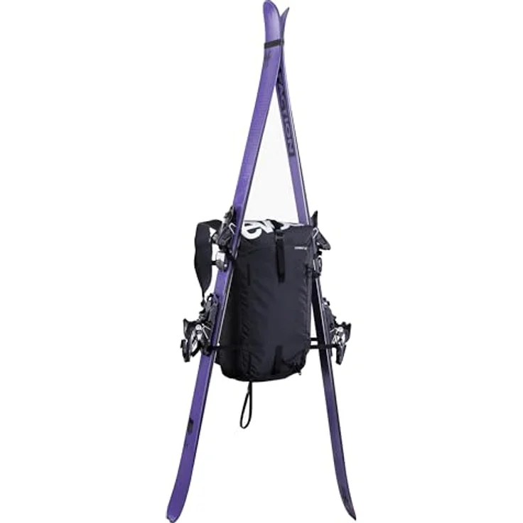 EVOC SUMMIT 20 Wanderrucksack, Sportrucksack mit ergonomischem Tragesystem, Lawinenfach und Trinkblasenfach, 20 l Volumen, Schwarz – Bild 3