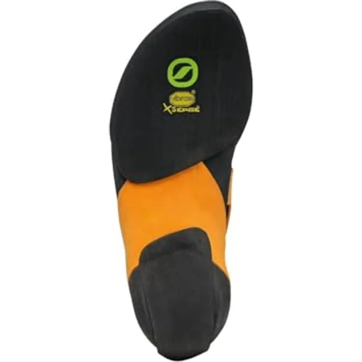 Scarpa Instinct VS, Unisex Kletterschuhe mit abriebfester Gummisohle, Größe 40.5, Schwarz – Bild 6