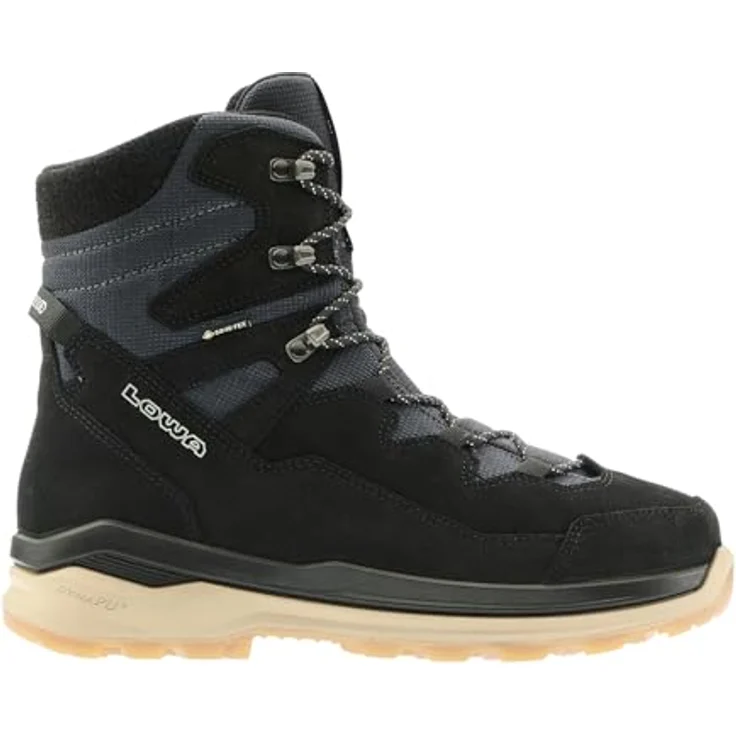 Lowa Ottawa Evo GTX, Herren Wanderschuhe mit GORE-TEX®-Membran, rutschhemmender Laufsohle und gepolstertem Schaftrand, schwarz – Bild 2