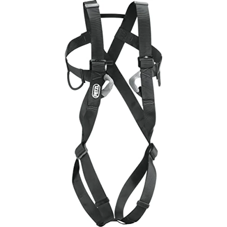 Petzl 8003 Klettergurt, Schwarz, Größe 1, CE & UIAA zertifiziert
