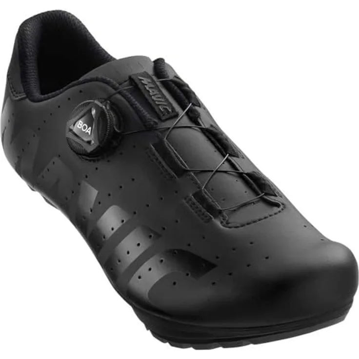 Mavic Cosmic Boa SPD Rennschuh, vielseitiger Radschuh mit Boa Fit System, schwarz, Größe 44 2/3