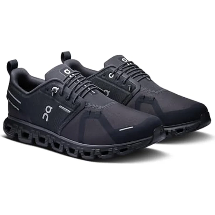 ON Running Cloud 6 WP Waterproof, Herren Sneakers Schuhe mit hervorragender Dämpfung und Aufprallschutz, schwarz, EU 44 US 10 – Bild 6