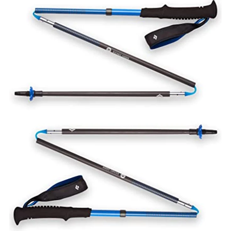 Black Diamond BlaDia Distance Carbon Z Poles 110cm bu | 100% Kohlefaser-Schäfte, Z-polige Konstruktion, leicht - 140g/Stange – Bild 1