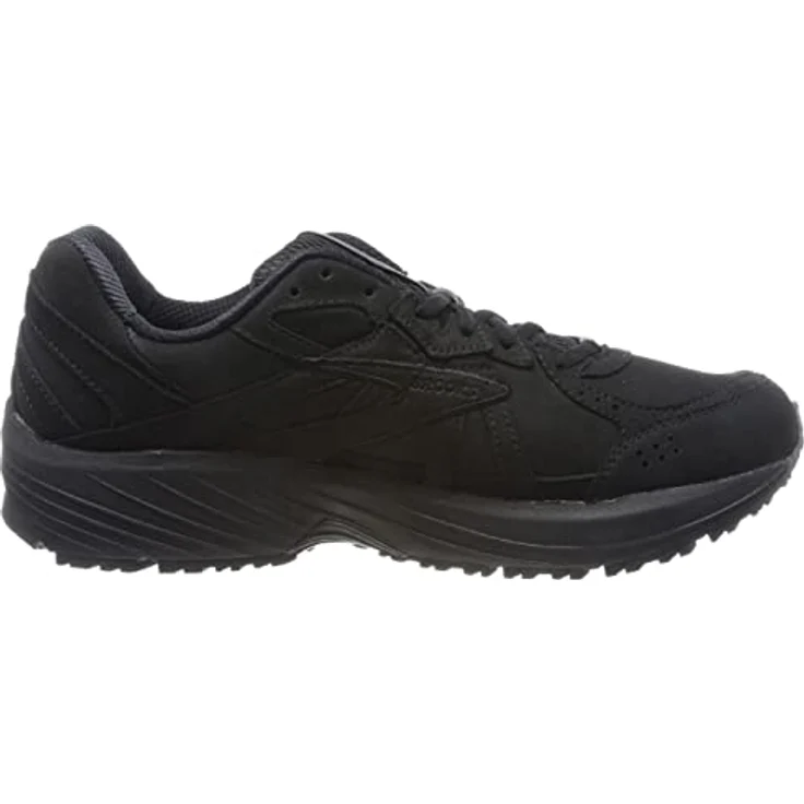 BROOKS Zeal Walker, Laufschuh mit stabilem Sitz und weichem Lederobermaterial, schwarz – Bild 4