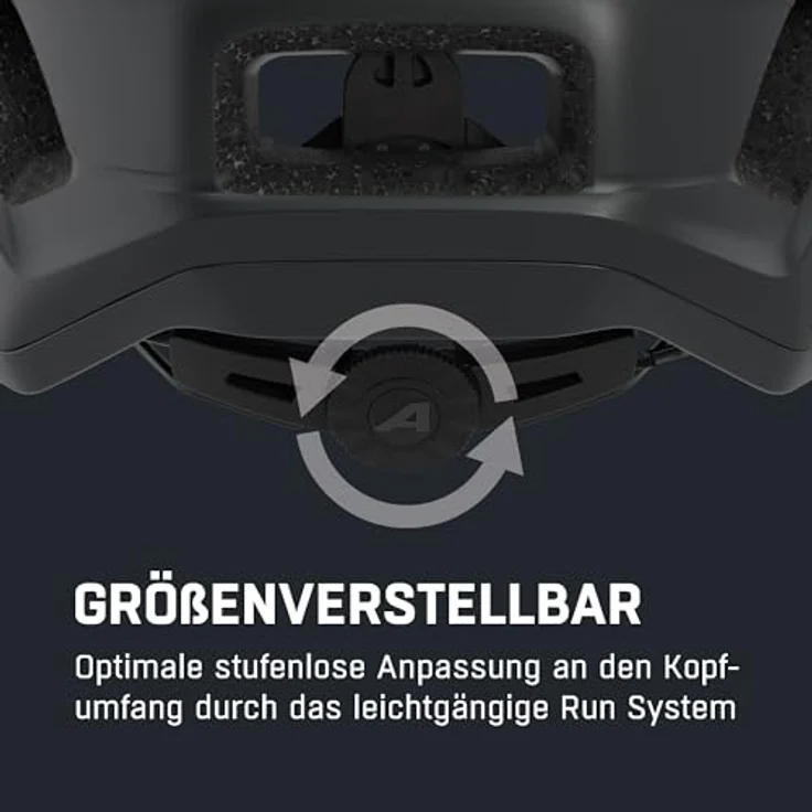 ALPINA Trekking-Fahrradhelm Paranus, schwarz - sicherer und leichter Helm mit stoßabsorbierender EPS-Innenschale und großen Lufteinlässen für optimale Belüftung und Komfort – Bild 5