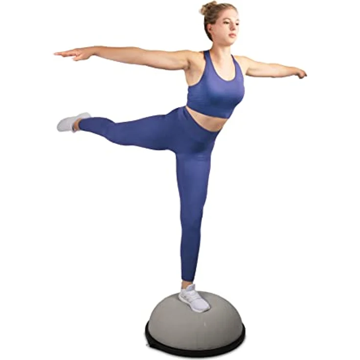 Trendy Sport Balance Trainer - Trendy Sport MEIA 60, Trainingsgerät zur Förderung der Balance- und Propriozeption Blau – Bild 4
